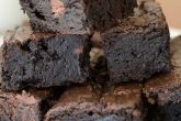 Dark Chocolate Fudge Brownies | Twisted Tastes
